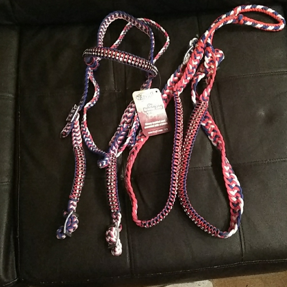 NWT RED WHITE BLUE WESTERN SET